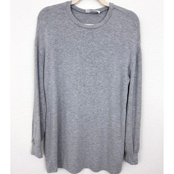 Reformation Sweaters - Reformation Jeans Womens Pullover Knit Sweater Size XS Comfy Neutral Gray